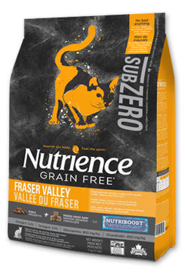 Nutrience 冷凍脫水鮮雞肉 無穀物雞+火雞+海魚 全貓配方 11LB