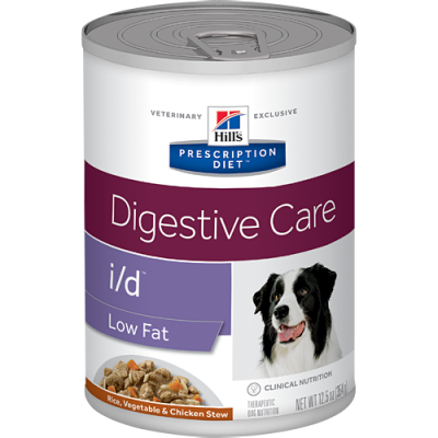 Hills-i/d(Low Fat Restore)獸醫配方狗罐頭-13安士x 12罐