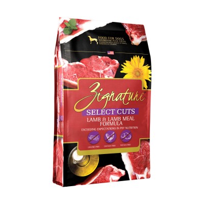Zignature 超越 Select Cuts 全犬無穀物羊肉配方 - 12.5 磅