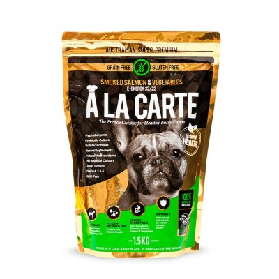 A La Carte 三文魚&新鮮蔬菜配方狗糧 16kg