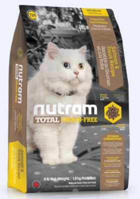 Nutram (T-24) Total 無薯無穀 三文魚+鱒魚 全貓糧 6.8kg