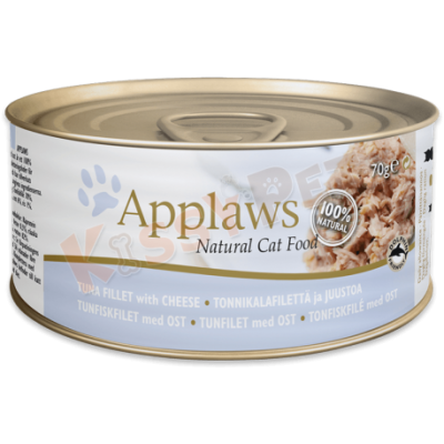 Applaws 吞拿魚柳+芝士貓罐頭 70g