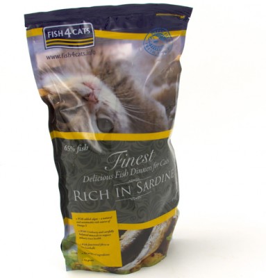 Fish4Cats 沙甸魚無麩質低敏 全貓配方 - 1.5kg