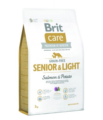Brit Care 無穀物 老狗減肥 狗糧 12kg