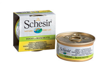 SchesiR 湯煮系列 吞拿魚白飯魚魚湯汁貓罐頭 70g