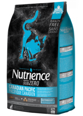 Nutrience SubZero 冷凍脫水鮮三文魚、鯡魚 無穀物七種魚 全貓配方 11LB