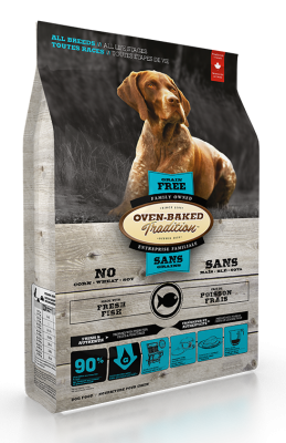 Oven-Baked 無穀物全犬 五種魚配方 (細粒) 12.5lb