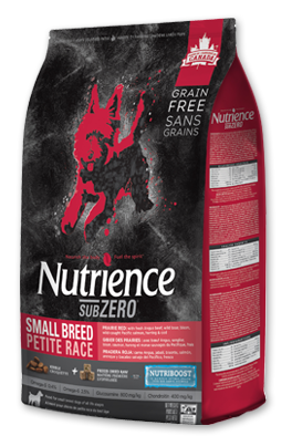 Nutrience 冷凍脫水鮮牛肝 無穀物紅肉+海魚 小型犬配方 11LB