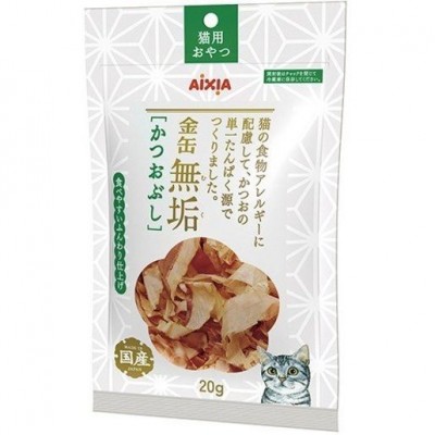 AIXIA - 金缶無垢鰹魚片貓零食 20g