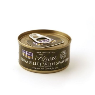 Fish4Cats 吞拿魚塊+海藻貓罐頭 70g