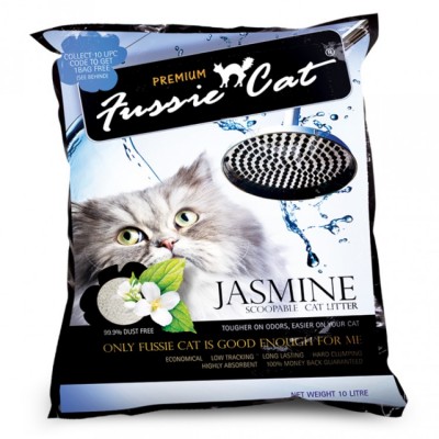 Fussie cat 礦物貓砂 茉莉花味(10L)