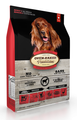 Oven-Baked 成犬羊肉配方 (原粒) 25lb