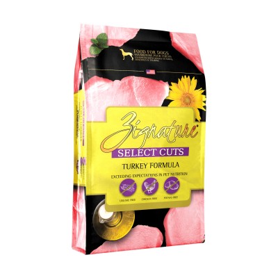 Zignature 超越 Select Cuts 全犬無穀物火雞配方 - 12.5 磅