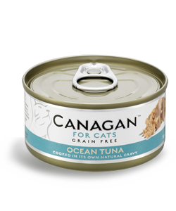 Canagan 貓用無穀物海洋吞拿魚配方罐頭 75g