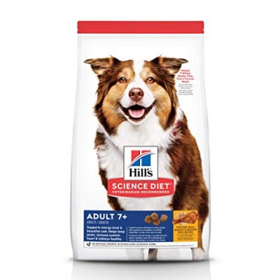 Hill's -603797 高齡犬7+雞肉配方標準粒乾狗糧-15lb