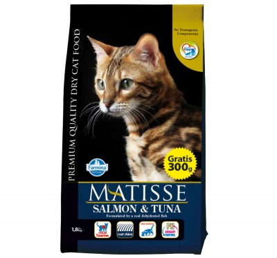 Matisse 麥緹斯 Adult 全天然成貓糧 - 三文魚+吞拿魚 1.5kg