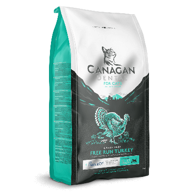 Canagan -DENTAL 原之選 無穀物火雞健齒 (全貓糧) 4kg