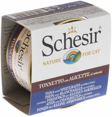 SchesiR 水煮系列 吞拿魚白飯魚飯水煮貓罐頭 85g
