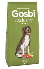 Gosbi - 中型成犬純羊肉蔬果配方 3kg