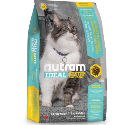Nutram I17 室內控制掉毛配方 貓糧 6.8kg
