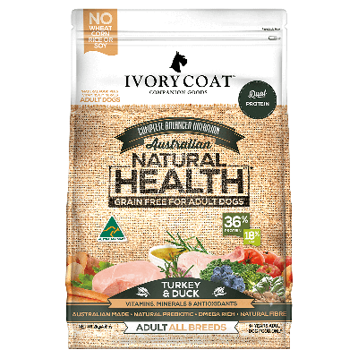 Ivory Coat [IAT]- 火雞肉和鴨肉 成犬配方 02kg