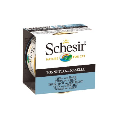SchesiR 啫喱系列 吞拿魚及鱈魚貓罐頭 70g