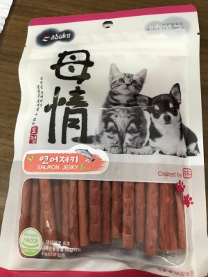 Asuku MOJEONG 母情 三文魚條140g
