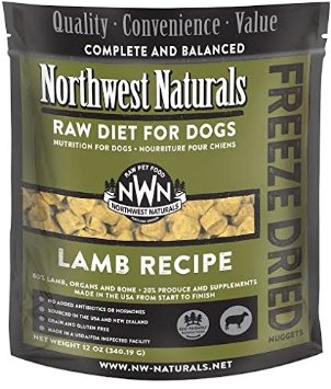 Northwest Naturals™ NWFDLAM 無穀物脫水狗糧 – 羊肉 340g