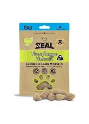 Zeal - Freeze Dried Chicken & Lamb 無榖物冷凍脫水雞+羊純肉 100g