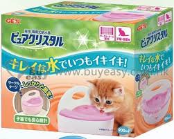 [GEX] 半月形籠用貓飲水機 | 900ML