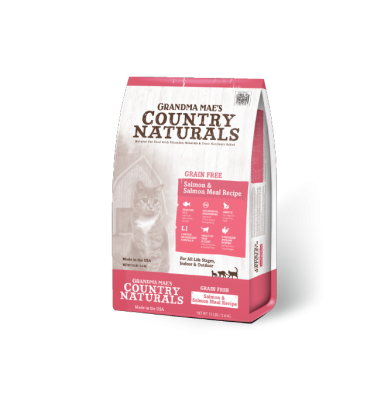 Country Naturals-低敏感無穀物三文魚全貓精簡配方-06 lb