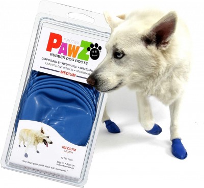  Pawz boots 防水狗腳套 M (藍)