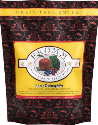  Fromm Grain Free Hasen Duckenpfeffer 無穀物鴨肉+兔肉配方乾貓糧 10lb