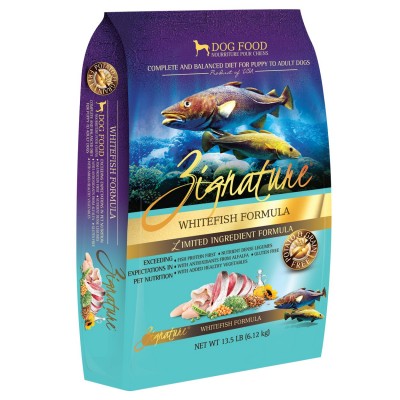 Zignature 白魚配方 無穀物全犬糧 25LB