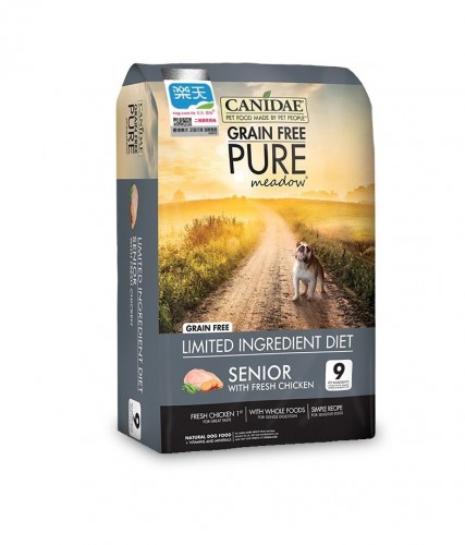 Canidae PURE Meadow 無穀物老年犬配方 4 lb