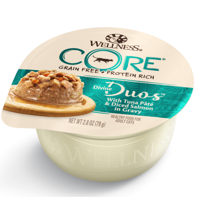 Wellness Divine Duos 吞拿魚茸+三文魚肉丁 2.8oz