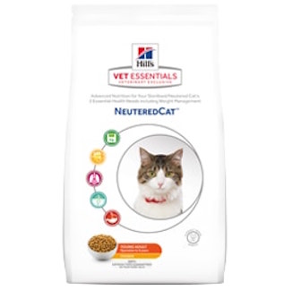 Hills VetEssentials Adult Neutered Cat 獸醫配方絕育乾貓糧-1.5kg