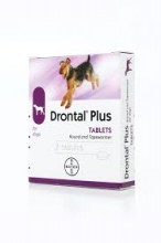 Bayer Drontal dog 杜蟲丸 (狗用) x8