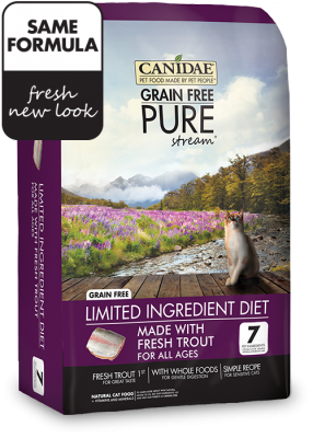 Canidae PURE Stream 無穀物鱒魚配方貓糧 05lbs