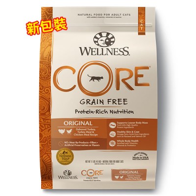 Wellness CORE 火雞拼雞肉配方﹙無穀物﹚ 11lbs