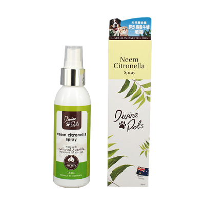 Divine Pets - Neem Citronella Spray防蚊蟲.防跳蚤噴霧130ml