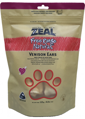 Zeal - Venison Ears 鹿耳 125g