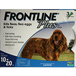 Frontline Plus  殺蚤滴頸劑 10-20 KG (Dog)