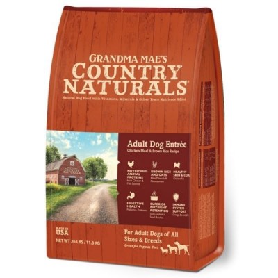  Country Naturals - 鯡魚雞肉成犬配方-14lb (啡)