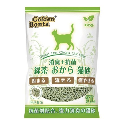 Golden Bonta 綠茶味豆腐砂 7L 6包優惠
