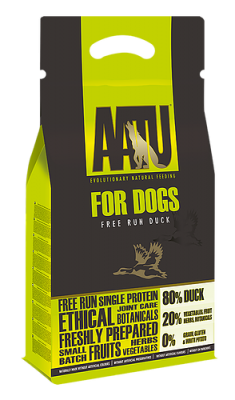 AATU 80/20/0 無穀物 走地鴨肉低敏天然狗糧 1.5kg