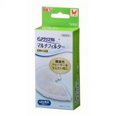 [GEX] 半月形貓狗 機能性 離子過濾棉 2pcs