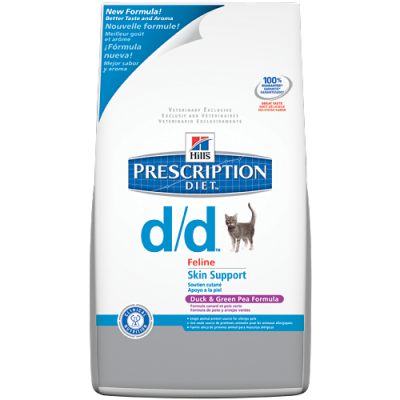 Hills-d/d(鴨味)獸醫配方乾貓糧-3.5磅