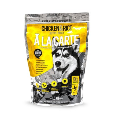 A La Carte 高能量雞肉大型犬配方狗糧 18kg