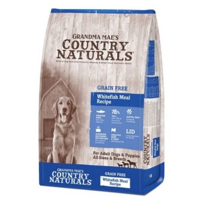 Country Naturals - 無穀物全犬種三文魚白鮭魚配方 14lb (白底藍)